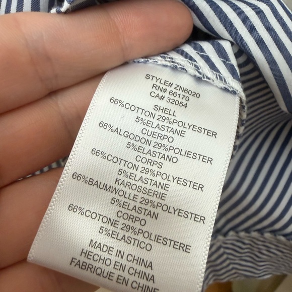 Anthropologie / 6 / Adria Moss Poplin Bell-Sleeved Dress / Feminine / Spring - Picture 10 of 12